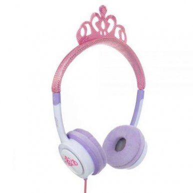 iFrogz Little Rockers Costume Kids On-Ear Headphones - слушалки подходящи за деца за мобилни устройства (лилав)
